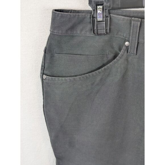 Lululemon ABC Slim Fit 5 Pocket Pant Gray Men's Size 34x32 - Picture 5 of 15